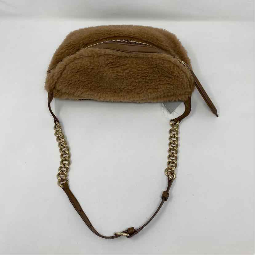 Pre-Owned Max Mara Tan Shearling Handbag