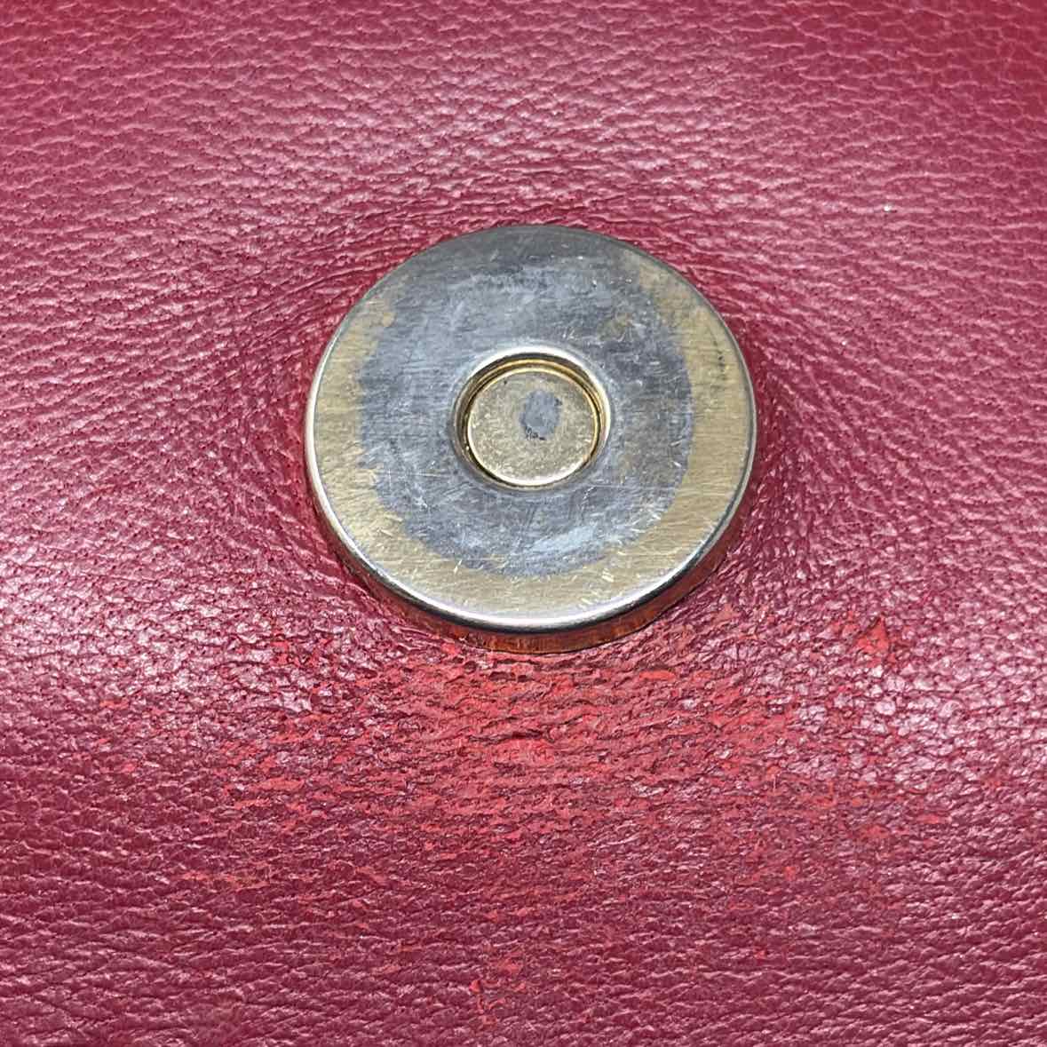 Pre-Owned Valentino Red Leather Designer Handbag