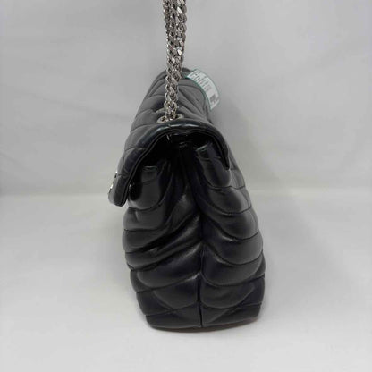 Pre-Owned Saint Laurent Black Leather Designer Handbag