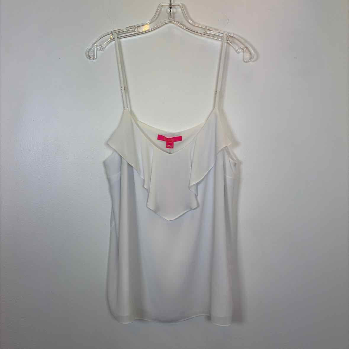 Pre-Owned Size XL Lilly Pulitzer White Top