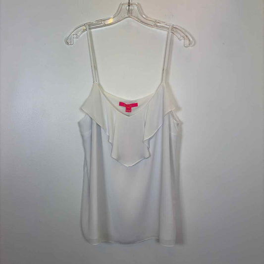 Pre-Owned Size XL Lilly Pulitzer White Top