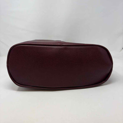 Pre-Owned Joy Susan Burgundy Leather Handbag
