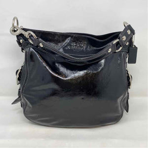 Pre-Owned Coach Black Patent Handbag