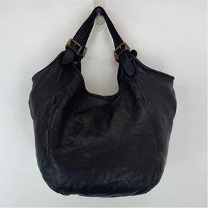 Pre-Owned Made in Italy Black Leather Handbag