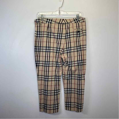 Pre-Owned Burberry Plaid Knit Women Size 12/L Designer Clothes