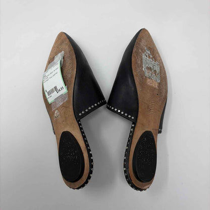 Pre-Owned Shoe Size 6 Paige Black Flats