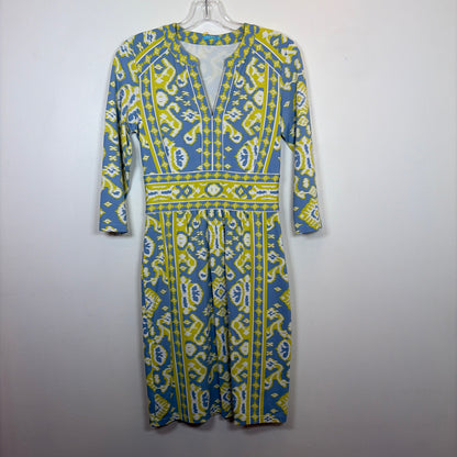 Pre-Owned Size XS J McLaughlin Neon Mulit Casual Dress