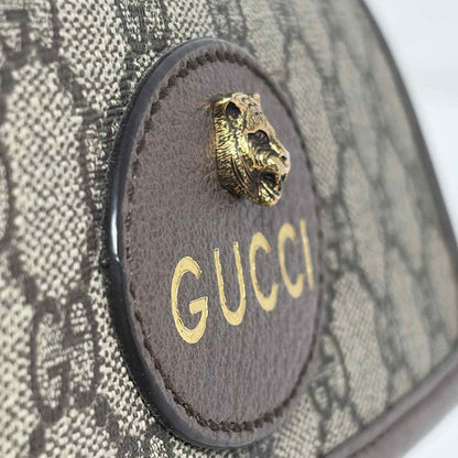 Pre-Owned Gucci Monogram Canvas Designer Handbag