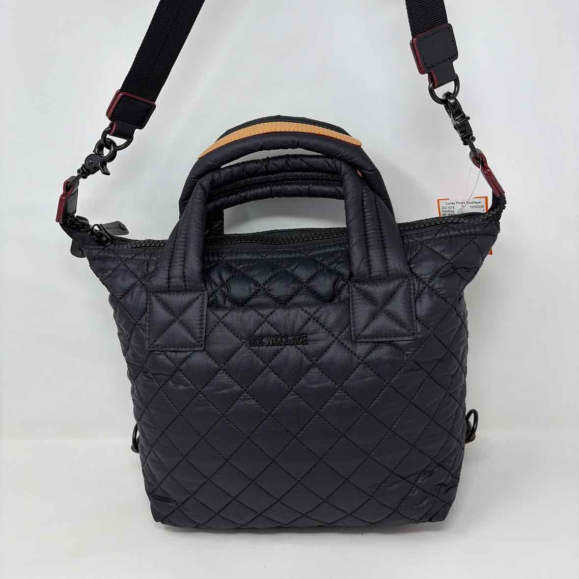 Pre-Owned MZ Wallace Black Nylon Handbag