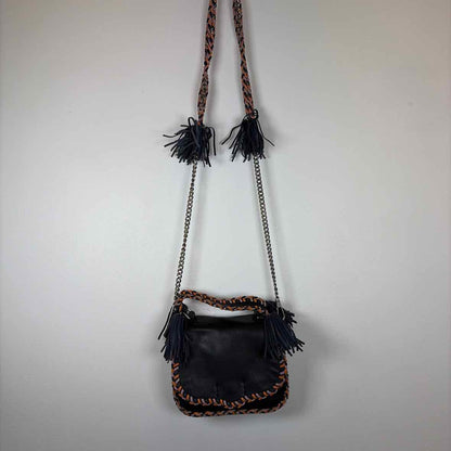Pre-Owned Rebecca Minkoff Black Multi Leather Handbag