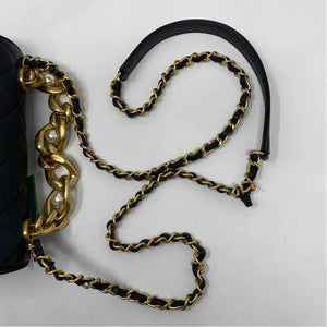 Pre-Owned Chanel Black Leather Designer Handbag
