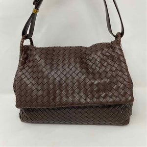 Pre-Owned Bottega Veneta Brown Leather Designer Handbag