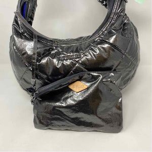 Pre-Owned MZ Wallace Silver Fabric Handbag