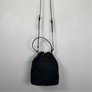 Pre-Owned Prada Black Nylon Designer Handbag