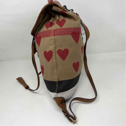 Pre-Owned Burberry Plaid Canvas Designer Handbag