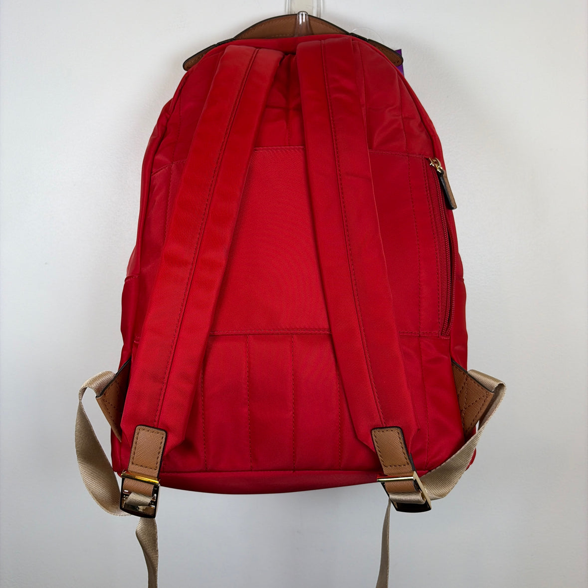 Pre-Owned Michael Kors Red Nylon Handbag