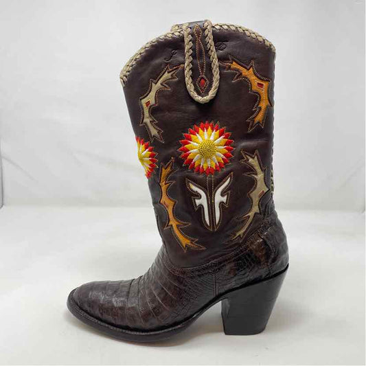 Pre-Owned Shoe Size 6 Jennifer Estess Brown Boots