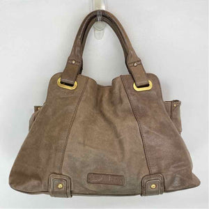 Pre-Owned BCBG Brown Leather Handbag