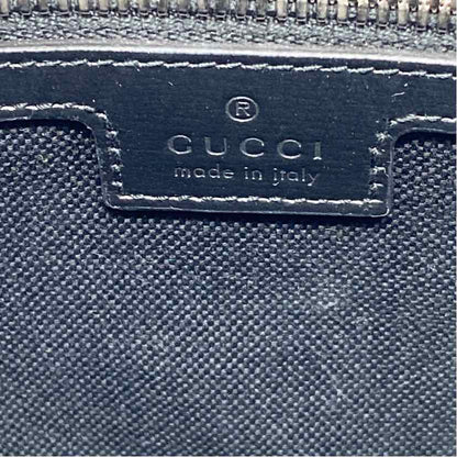 Pre-Owned Gucci Black Canvas Designer Handbag