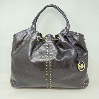 Pre-Owned Michael Kors Plum Leather Handbag