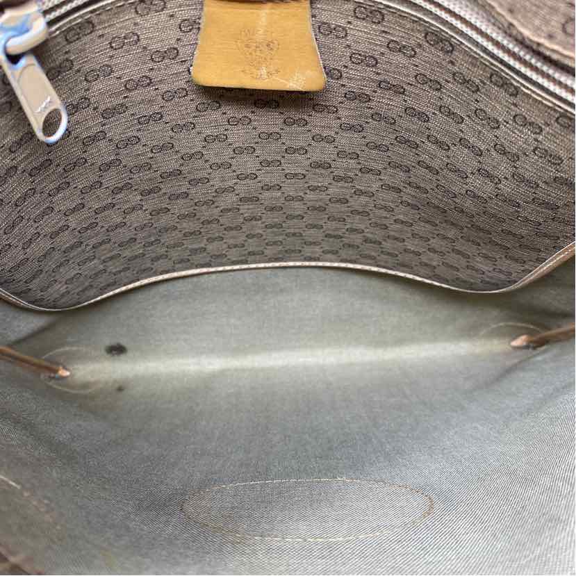Pre-Owned Gucci Monogram Canvas Designer Handbag