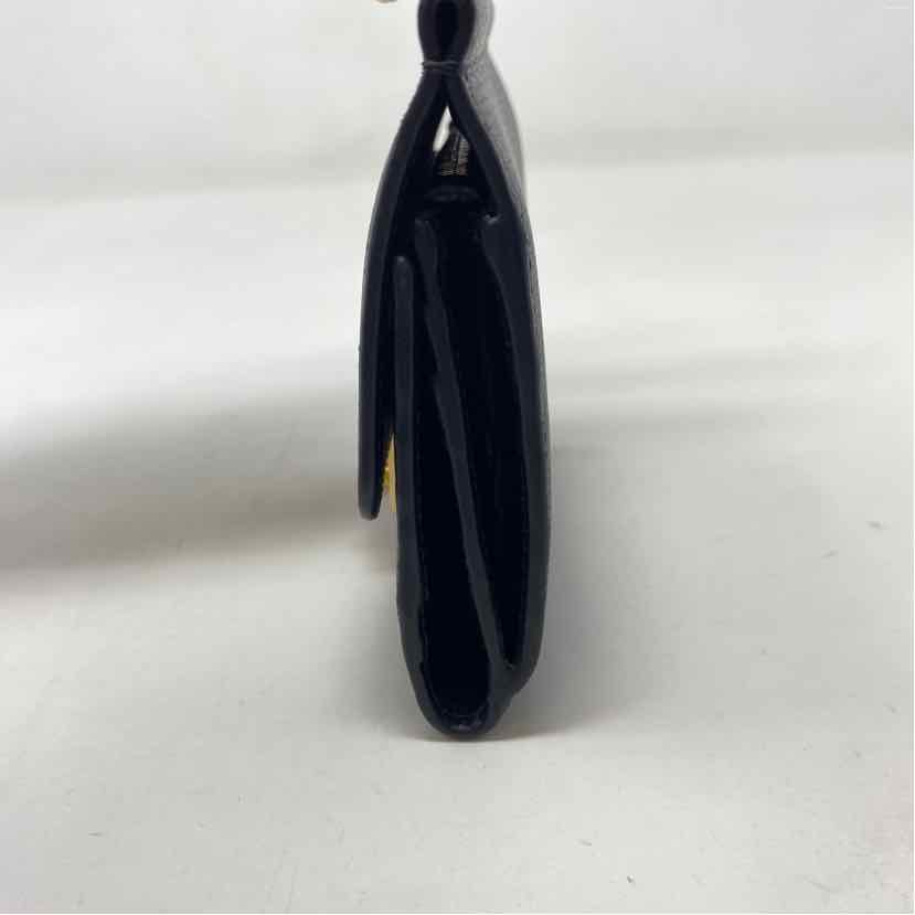 Pre-Owned Polene Black Leather Designer Wallet