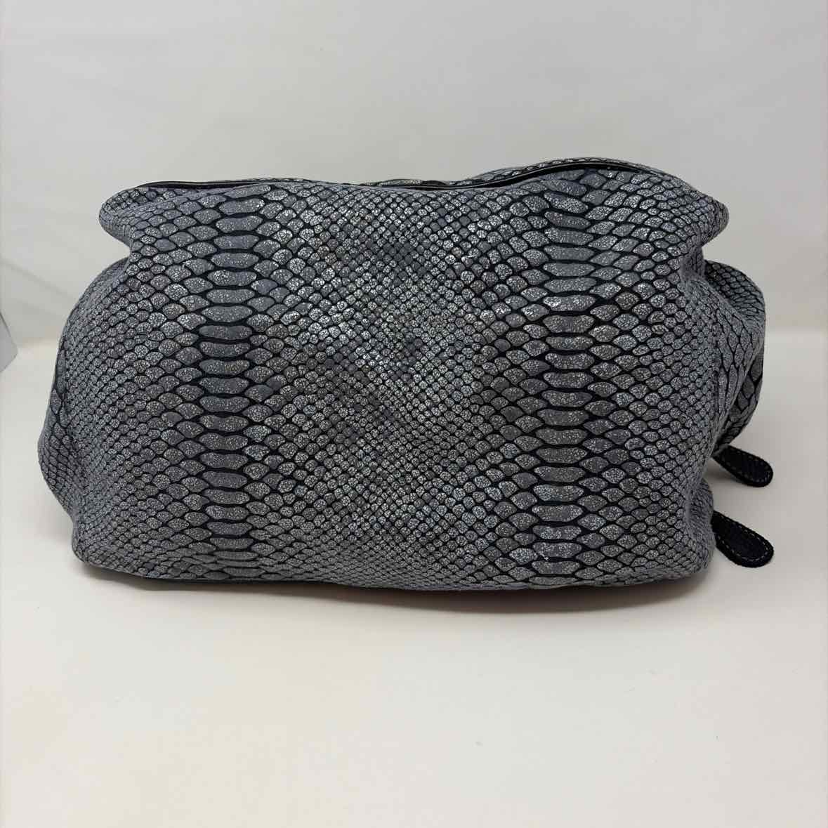 Pre-Owned Giorgio Brato Blue Leather Handbag