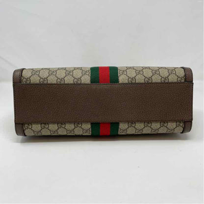 Pre-Owned Gucci Monogram Canvas Designer Handbag
