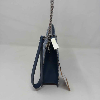 Pre-Owned MCM Denim Canvas Designer Handbag