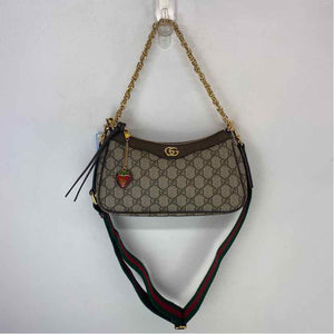 Pre-Owned Gucci Monogram Canvas Designer Handbag