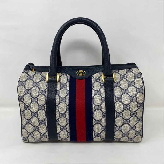 Pre-Owned Gucci Monogram Canvas Designer Handbag