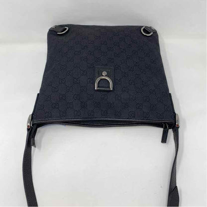 Pre-Owned Gucci Denim Canvas Designer Handbag