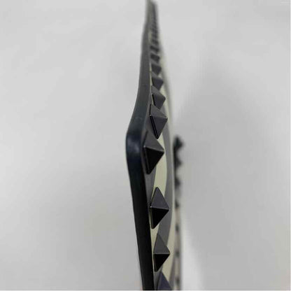 Pre-Owned Valentino Striped Leather Designer Handbag