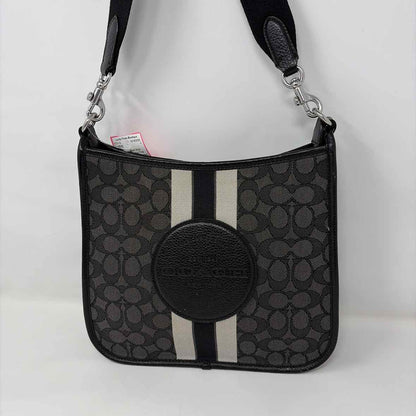 Pre-Owned Coach Black Multi Fabric Handbag