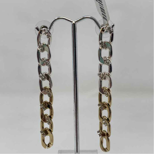 Gold/Silver Metal Earrings