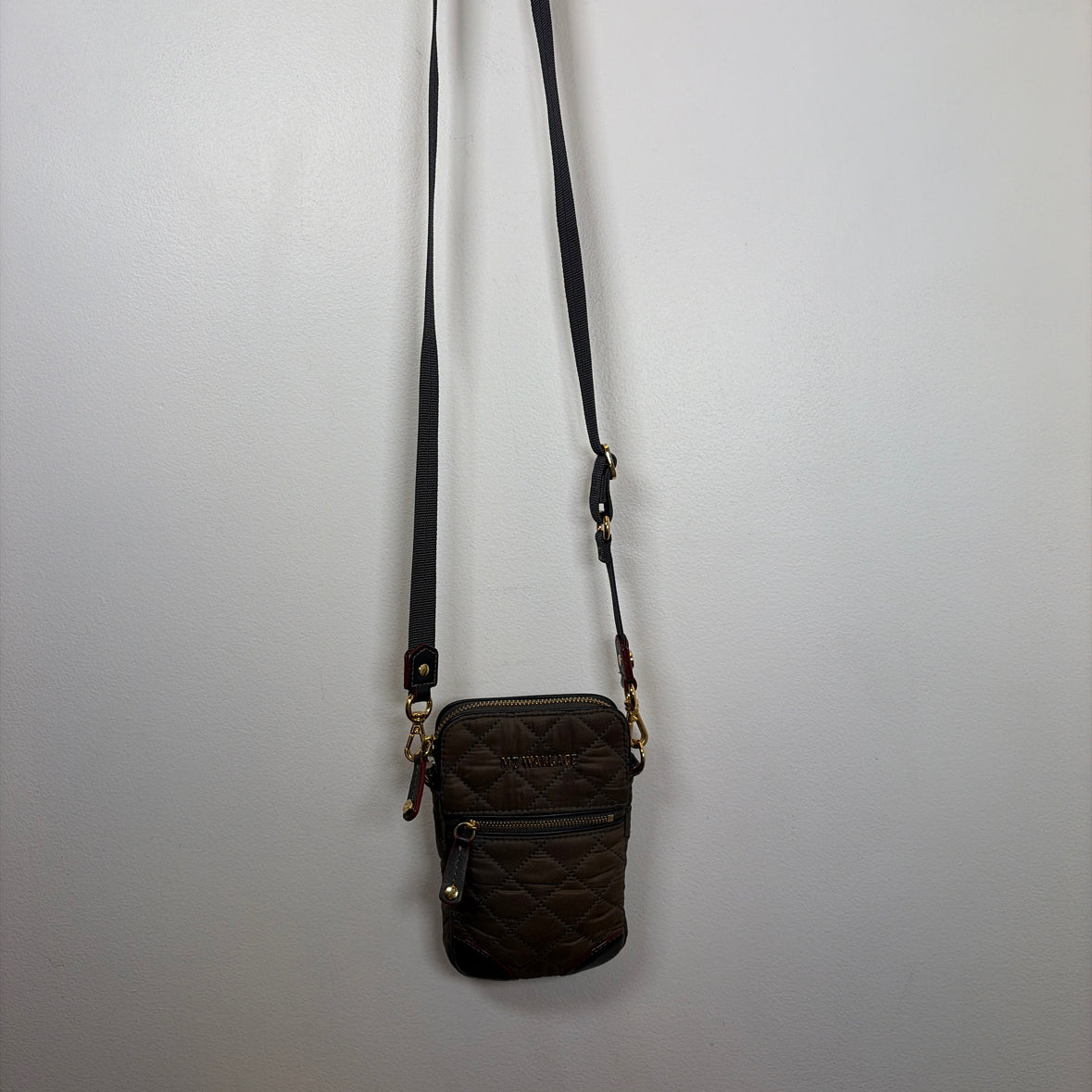 Pre-Owned MZ Wallace Brown Nylon Handbag