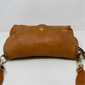 Pre-Owned Made in Italy Cognac Leather Handbag