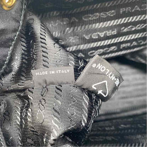 Pre-Owned Prada Black Nylon Designer Handbag