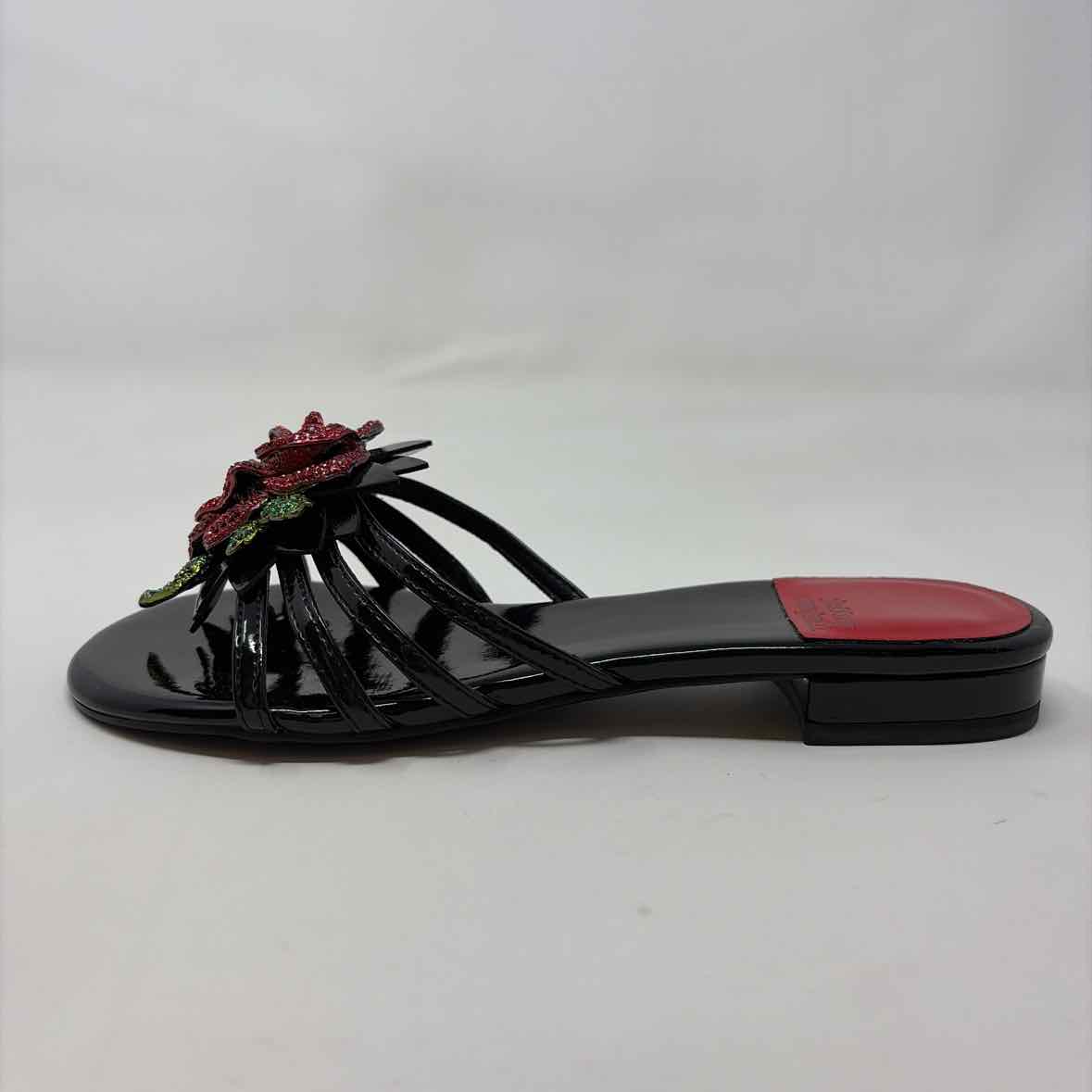 Pre-Owned Shoe Size 5.5 Jeffery Campbell Black/Red Sandals