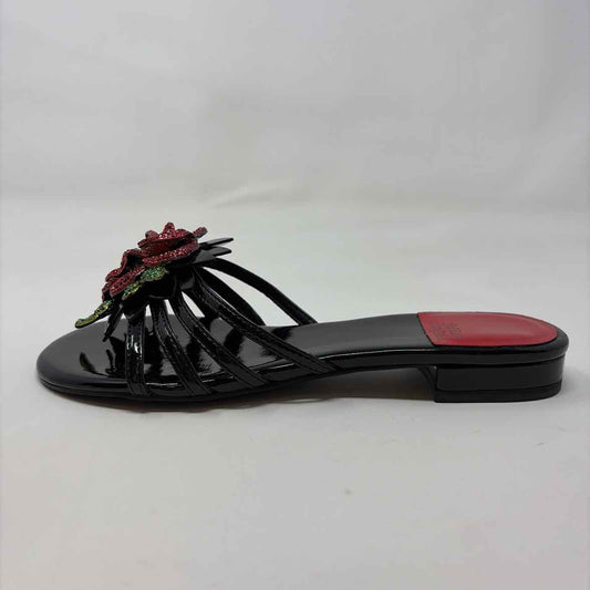 Pre-Owned Shoe Size 5.5 Jeffery Campbell Black/Red Sandals