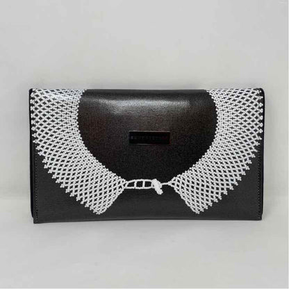 Pre-Owned Kent Stenson Black Canvas Handbag