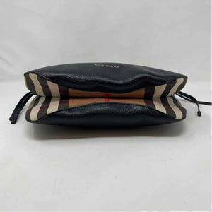 Pre-Owned Burberry Black Leather Designer Handbag