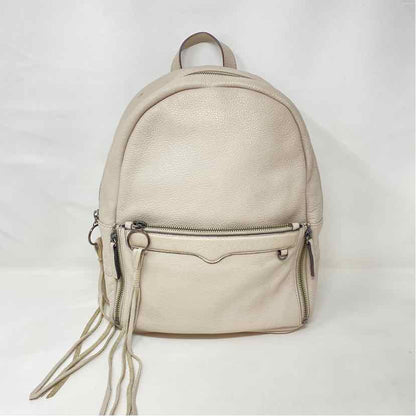 Pre-Owned Rebecca Minkoff Taupe Leather Handbag