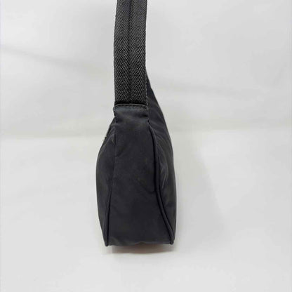 Pre-Owned Prada Black Nylon Designer Handbag