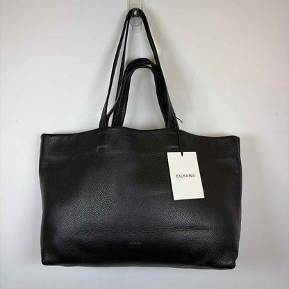 Pre-Owned Cuyana Black Leather Handbag