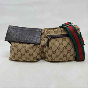 Pre-Owned Gucci Monogram Canvas Designer Handbag