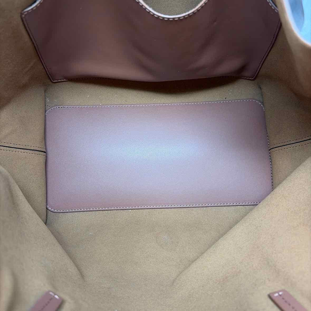 Pre-Owned Everlane Cognac Leather Handbag