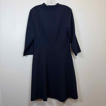 Pre-Owned Size 12/L Vince Camuto Navy Casual Dress