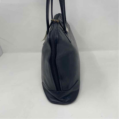 Pre-Owned Gucci Black Leather Designer Handbag