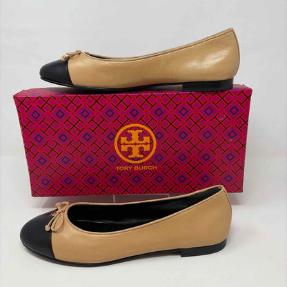 Pre-Owned Shoe Size 9 Tory Burch Tan Flats